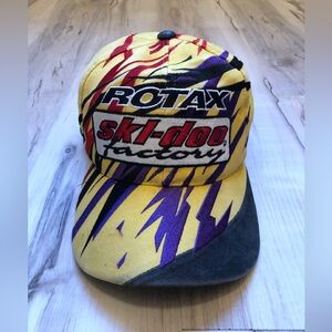 Rotax Ski-Doo Rotax Formula DSA RPM Factory Snapback Hat Cap Vintage Bombardier